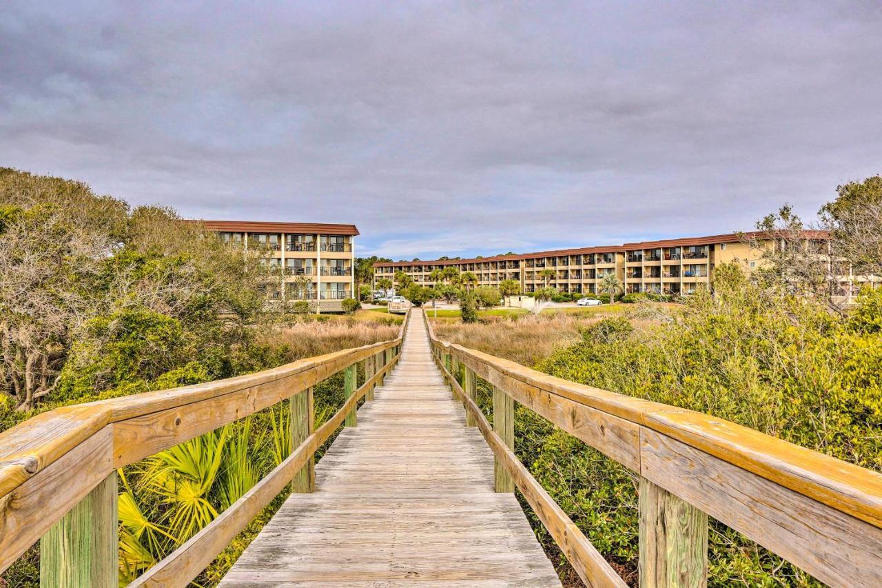 Hilton Head Ocean-View Villa Steps To Beach! Hilton Head Island Dış mekan fotoğraf